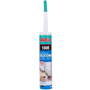 Silicone sealant Akfix 100E 280ml (universal) white