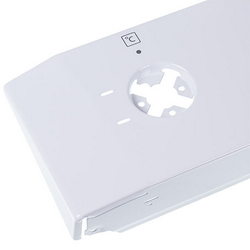 Front panel for gas stove Beko 218315021 white