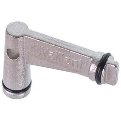 Faucet handle for gas boiler Vaillant TURBOmax/ATMOmax Pro/Plus, Aquablock 125151