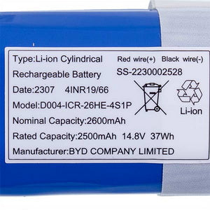 Battery 14.8V (Li-Ion) for Rowenta robot vacuum cleaner SS-2230002528