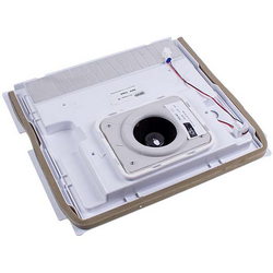 Front cover with fan for Whirlpool refrigerator 481010452269