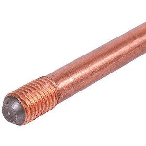 Copper grounding rod D-14.2 mm, L-1500 mm for GALMAR threaded coupling