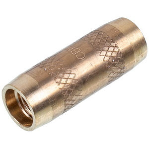 Coupling for grounding rod brass threaded, D-14.2 mm