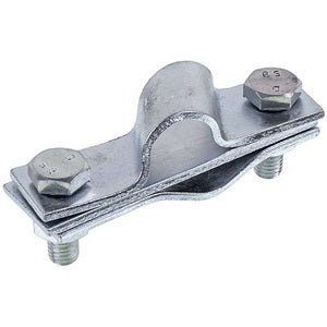 З&aposєднувач стрижня заземлення D-20мм зі смугою/катанкою