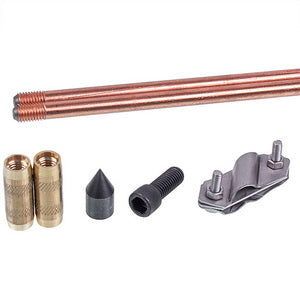 Copper-plated threaded grounding kit D-14.2 mm, L-3 m GALMAR