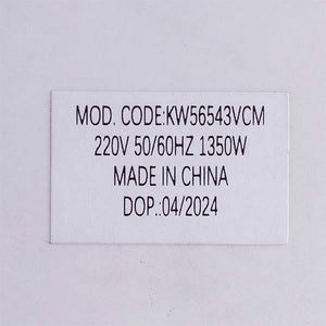 Motor for washing vacuum cleaner Koolwen KW56543VCM D=132/88mm H=130/45mm 1350W