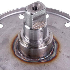 Drum flange (support) for an Electrolux vertical washing machine (2 pieces, stainless steel, for bearing 6204)