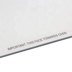 Middle door panel for oven Indesit C00536931 410x370mm