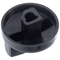 Adjustment knob for hob Bosch 00416402 black