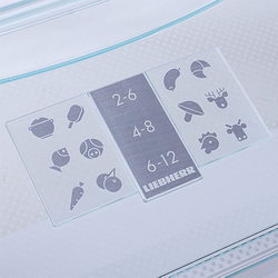 Freezer drawer for refrigerator Liebherr 9791635 (lower) 585x265x185mm