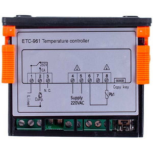 Controller ETC-961 (microprocessor 1 sensor) 220V 8A