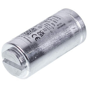 Capacitor for drying washing machine AEG 1250020615 Ducati 10uF 425V 72x35mm (2 terminals)