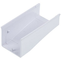 Door hinge cover (middle left) for Whirlpool refrigerator 481241778164