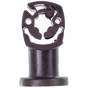 Plastic wire holder M6 01/6 PL B brown