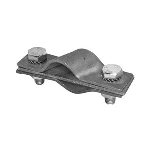 Затискач прут D=16mm/смуга 40mm/дріт D=8-10mm сталевий гарячеоцинкований 42/168.3 ОСН