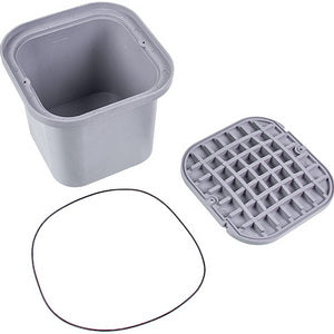 Inspection well 200x200x160mm plastic 68/3 PL