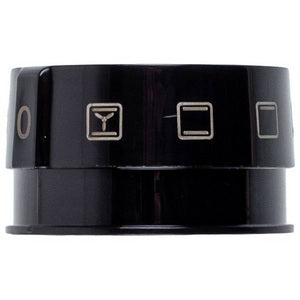 Knob for adjusting oven modes for stove Hansa 9064989 (black)