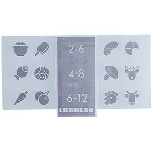 Decorative cover (print) for freezer drawer Liebherr 7428838