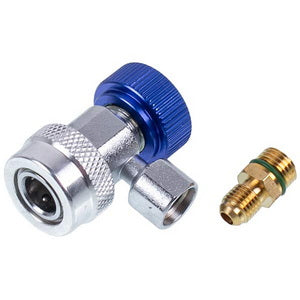 QC-ML R134 (low pressure) refueling coupling for car air conditioners is quick-removable