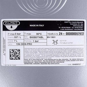 Zilmet expansion tank 7 l for gas boiler Ariston Uno/Aco/Microsystem 65101719