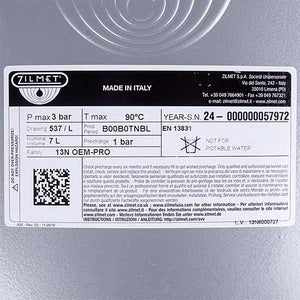 Zilmet expansion tank 7 l for gas boiler Ariston Uno/Aco/Microsystem 65101719