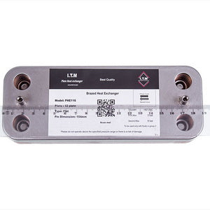 Plate heat exchanger (12 plates) for gas boiler Viessmann Vitopend 100 WH1D 7828745