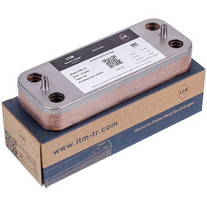 Plate heat exchanger (12 plates) for gas boiler Viessmann Vitopend 100 WH1D 7828745