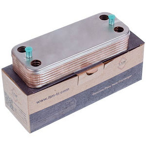 Plate heat exchanger (12 plates) for gas boiler Viessmann Vitopend 100 WH1D 7828745