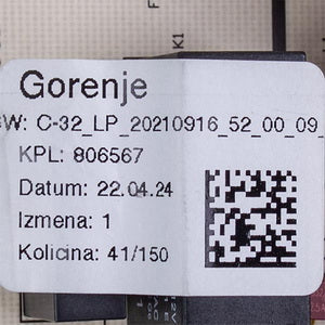 Caravan module for refrigerator Gorenje 806567