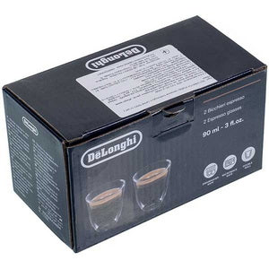 Set of glasses for Delonghi coffee machine 5513284151 DLSC310 90ml (2 pcs)