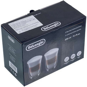 Set of glasses for Delonghi coffee machine 5513284171 DLSC312 330ml (2 pcs)