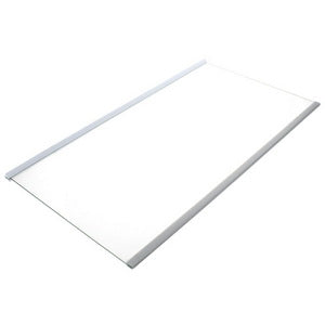 Полиця для холодильника Whirlpool 480132101256 490x275mm (скляна, з обрамленням)