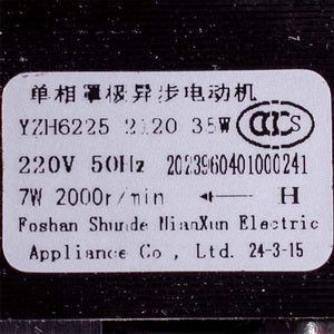 Fan 35 W for gas boiler Hermann, Tiberis, Italtherm 35000999