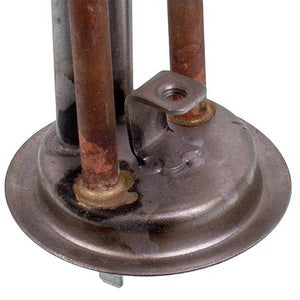 Ten for the boiler Thermex 1300W (copper) L=190mm flange 63mm, 2 tubes for the sensor 210mm (under the anode)