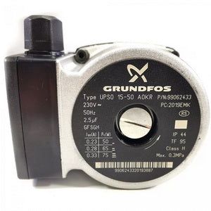 Demrad gas boiler Circulation pump assembled Grundfos UPSO 15-50 75 W Aden, Atron, Kalisto D003200022