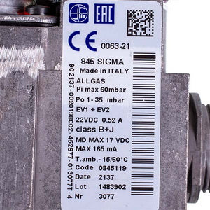 Gas valve Sit Sigma 845 (0.845.119) for gas boiler Vaillant Atmo/Turbo TEC (since 2015) 0020200723