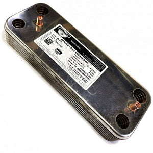 Теплообмінник пластинчастий ГВП Zilmet (12 пластин) для газового котла Baxi/Westen 17B2071200