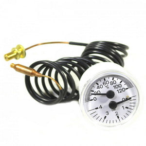 Термоманометр Cewal D=40 мм для газового котла Ariston Uno 65100757-1