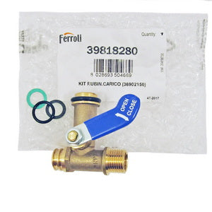 Кран підживлення для газового котла Ferroli Domicompact, Domiproject, Domina, Domitech, FEReasy, Ferella Zip 39818280