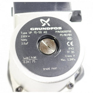 Circulation pump assembled Grundfos UP 15-50 75 W for gas. boiler Baxi Eco 3/Four, Westen Pulsar 5661200