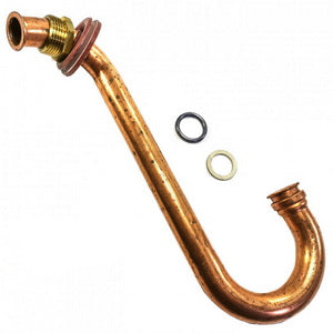 Трубка обратки теплообмінника для газового котла Vaillant Atmo/Turbo MAX Plus/Pro (до 2007 р.) 019383