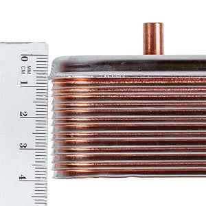 Теплообмінник пластинчастий ГВП Zilmet (14 пластин) для газового котла Baxi ECO-3, Eco 4S, Luna, Westen Energy 17B2071400