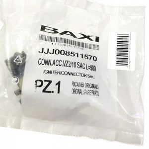 Трансформатор розпалу VZ2/10 SAC L=900 мм для газового котла Baxi Nuvola 3 Comfort, Westen Boyler Digit 8511570
