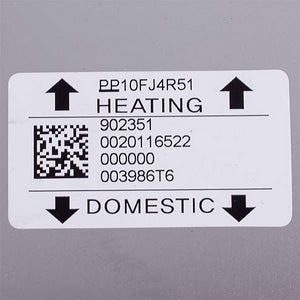 Gidex plate heat exchanger (10 plates) for gas boiler Protherm Jaguar, Rys D020116522