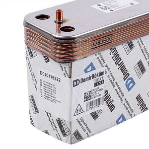 Gidex plate heat exchanger (10 plates) for gas boiler Protherm Jaguar, Rys D020116522