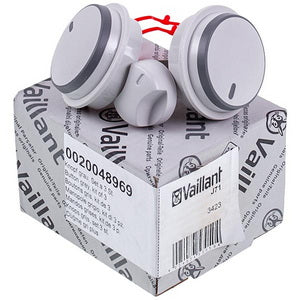 Vaillant gas boiler Set of handles (3 pcs.) Atmo/Turbo/Eco TEC Pro/Plus 0020048969