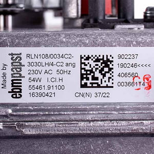 Fan Ebmpapst RLN108/0034C2 54 W for gas boiler Vaillant turbo TEC/MAX Pro/Plus 0020020008