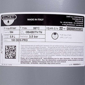 Expanding hot water tank Zilmet 4 l 1/2&amp;apos&amp;apos for gas boiler Protherm Vedmіd 20KLZ16/17 0020056464