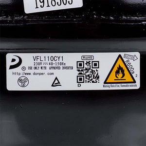 Compressor for refrigerator Hisense HK1918503 VFL110CY1 R600A (with start relay)