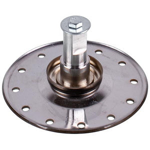 Drum flange (support) for an Electrolux washing machine, D shaft = 17mm (stainless steel, polished)